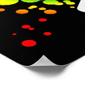 skateboard : belletjes : poster (Hoek)