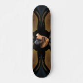 Skateboard Birma Boxer Dog (Voorkant)