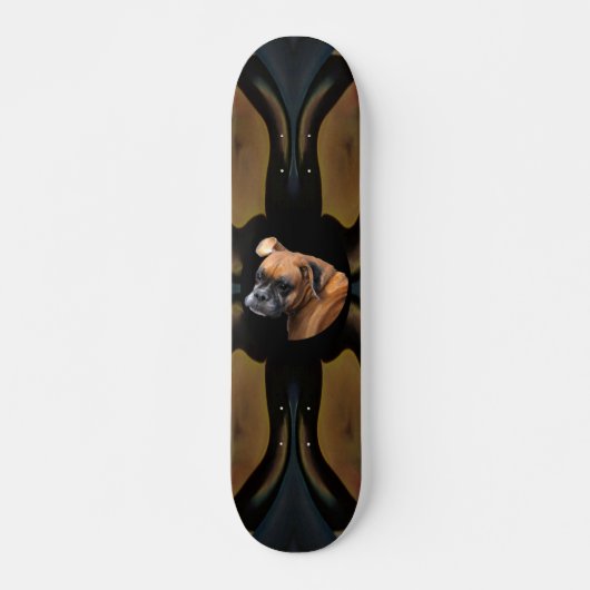 Skateboard Birma Boxer Dog (Voorkant)