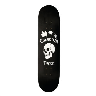 Skateboard Black Background