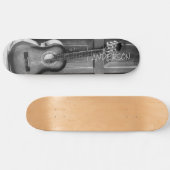 Skateboard Black Country Guitar (Horizontaal)