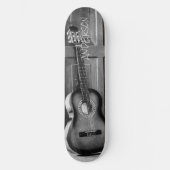 Skateboard Black Country Guitar (Voorkant)