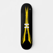 Skateboard Black en Yellow HAMbyWG (Voorkant)