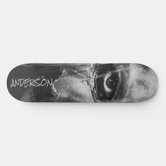Skateboard Black Eye Skull (Horizontaal)
