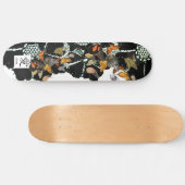 SKATEBOARD BLACK LACE EN BUTTERFLIES KANJI LOOF (Horizontaal)