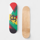 Skateboard black monster (Voorkant)