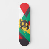 Skateboard black monster (Voorkant)