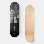 Skateboard Black White Deer Lovers (Voorkant)