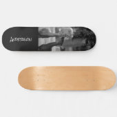 Skateboard Black White Deer Lovers (Horizontaal)