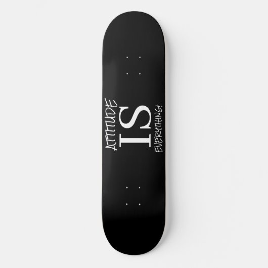 Skateboard Black White FLOWER POSTERS (Voorkant)