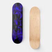 Skateboard Blauwe Gloed (Voorkant)