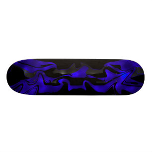 Skateboard Blauwe Gloed