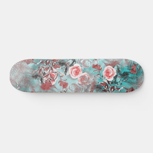 Skateboard bloemen #skateboard #blobloemen (Horizontaal)