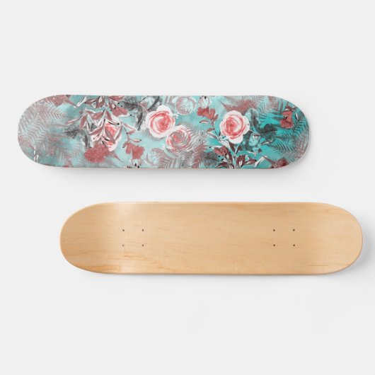 Skateboard bloemen #skateboard #blobloemen (Horizontaal)