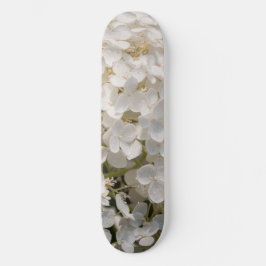 Skateboard, bloemen wit skateboard