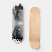Skateboard Blue eyes (Voorkant)