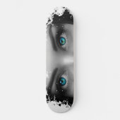 Skateboard Blue eyes (Voorkant)