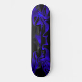 Skateboard Blue Glow (Voorkant)