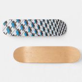 Skateboard Blue Gray (Horizontaal)