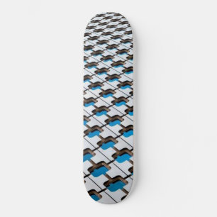 Skateboard Blue Gray