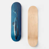 Skateboard Blue Shark Predator. (Voorkant)