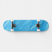 Skateboard-Blue Waves Persoonlijk Skateboard (Horizontaal)