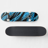 Skateboard-Blue Waves Persoonlijk Skateboard (Horizontaal)