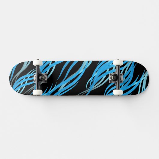 Skateboard-Blue Waves Persoonlijk Skateboard (Horizontaal)