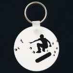 skateboard. boord met vogels. sleutelhanger<br><div class="desc"></div>