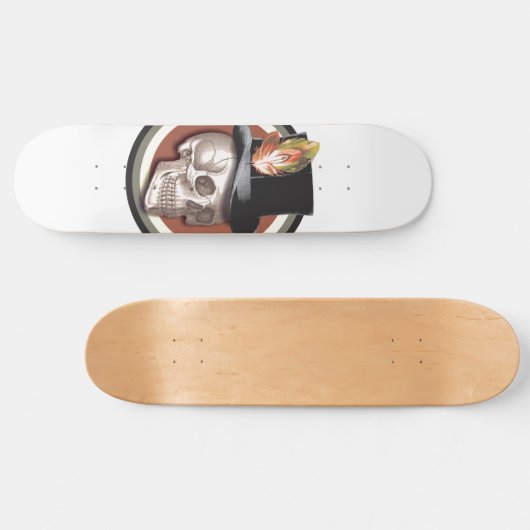  Skateboard bovenaan (Horizontaal)