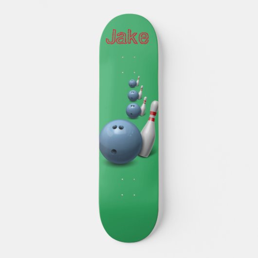 Skateboard Bowling (Voorkant)