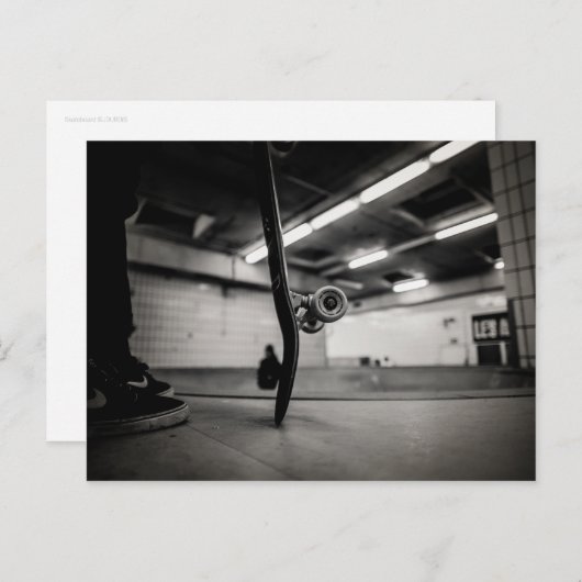 Skateboard Briefkaart (Voorkant / Achterkant)