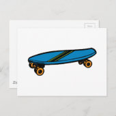 Skateboard Briefkaart (Voorkant / Achterkant)
