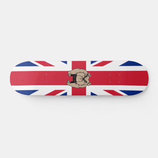skateboard british bulldog (Horizontaal)