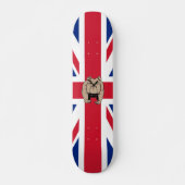 skateboard british bulldog (Voorkant)