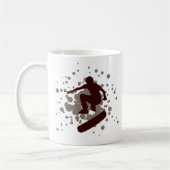 skateboard. bubbels. koffiemok (Links)