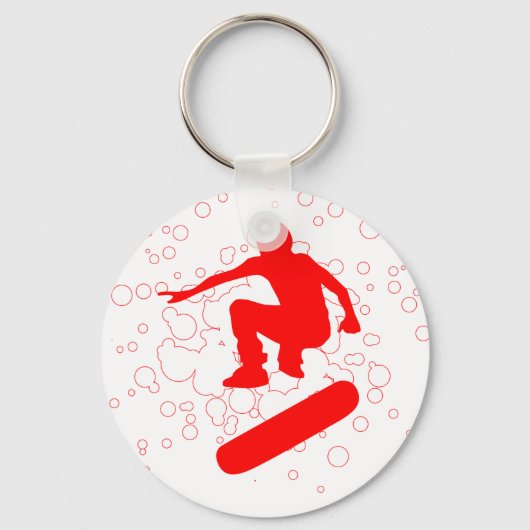 skateboard. bubbels. sleutelhanger (Voorkant)