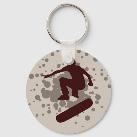 skateboard. bubbels. sleutelhanger (Voorkant)