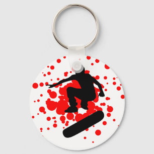 skateboard. bubbels. sleutelhanger