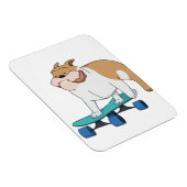 skateboard bulldog magneet (Rechterzijde)