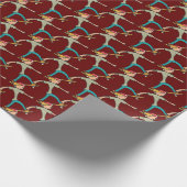 Skateboard Cadeaupapier (Hoek)