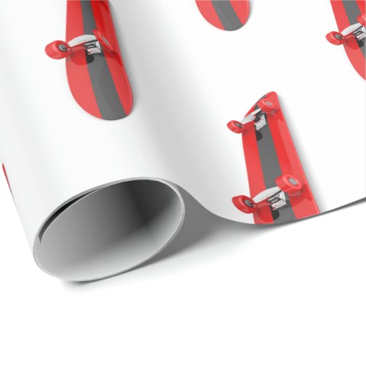 Skateboard Cadeaupapier (Rol Hoek)