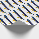 Skateboard Cadeaupapier (Hoek)