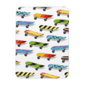 Skateboard Cartoon. Magneet (Verticaal)
