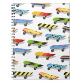 Skateboard Cartoon. Notitieboek (Voorkant)