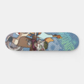 Skateboard Cats Skater Catnip Graffiti Cartoon (Horizontaal)