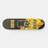 Skateboard Chat Black Purr Ride (Horizontaal)
