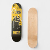 Skateboard Chat Black Purr Ride (Voorkant)