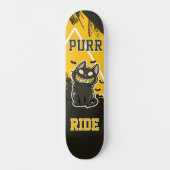 Skateboard Chat Black Purr Ride (Voorkant)