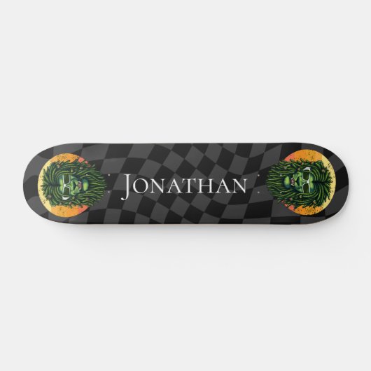 Skateboard Checkerboard Hippy Lion King (Horizontaal)